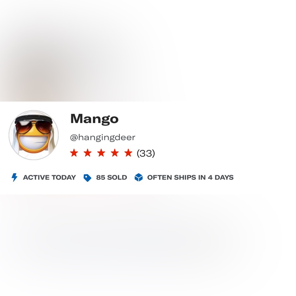 Meet your Posher, Mango